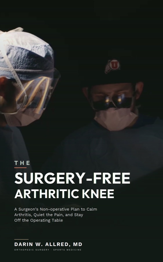 Book cover: The Surgery-Free Arthritic Knee